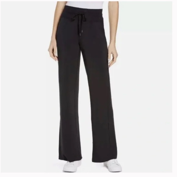 Zella Peaceful Super-Soft Sporty Stretch Knit Wide-Leg Pants Size XL NWT - Picture 1 of 8